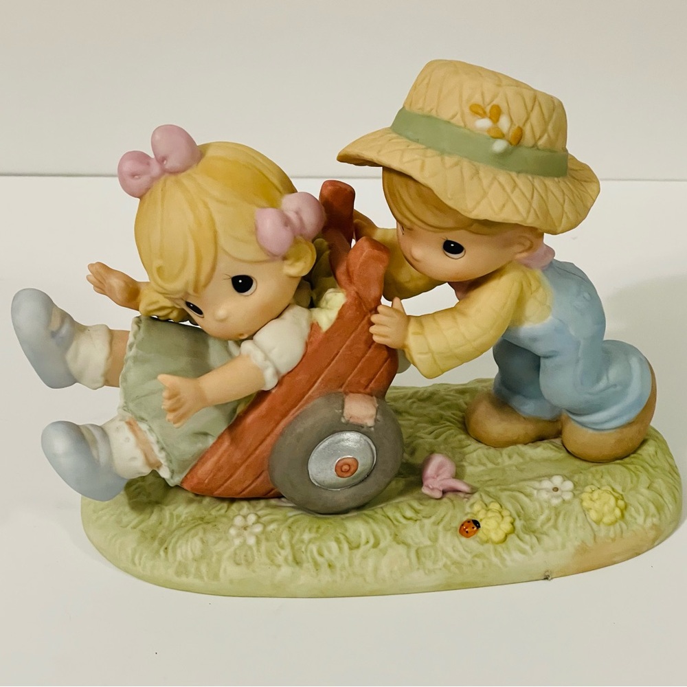 Precious Moments “Nobody Likes to be Dumped” Figurine by Enesco, 1997 - #307041